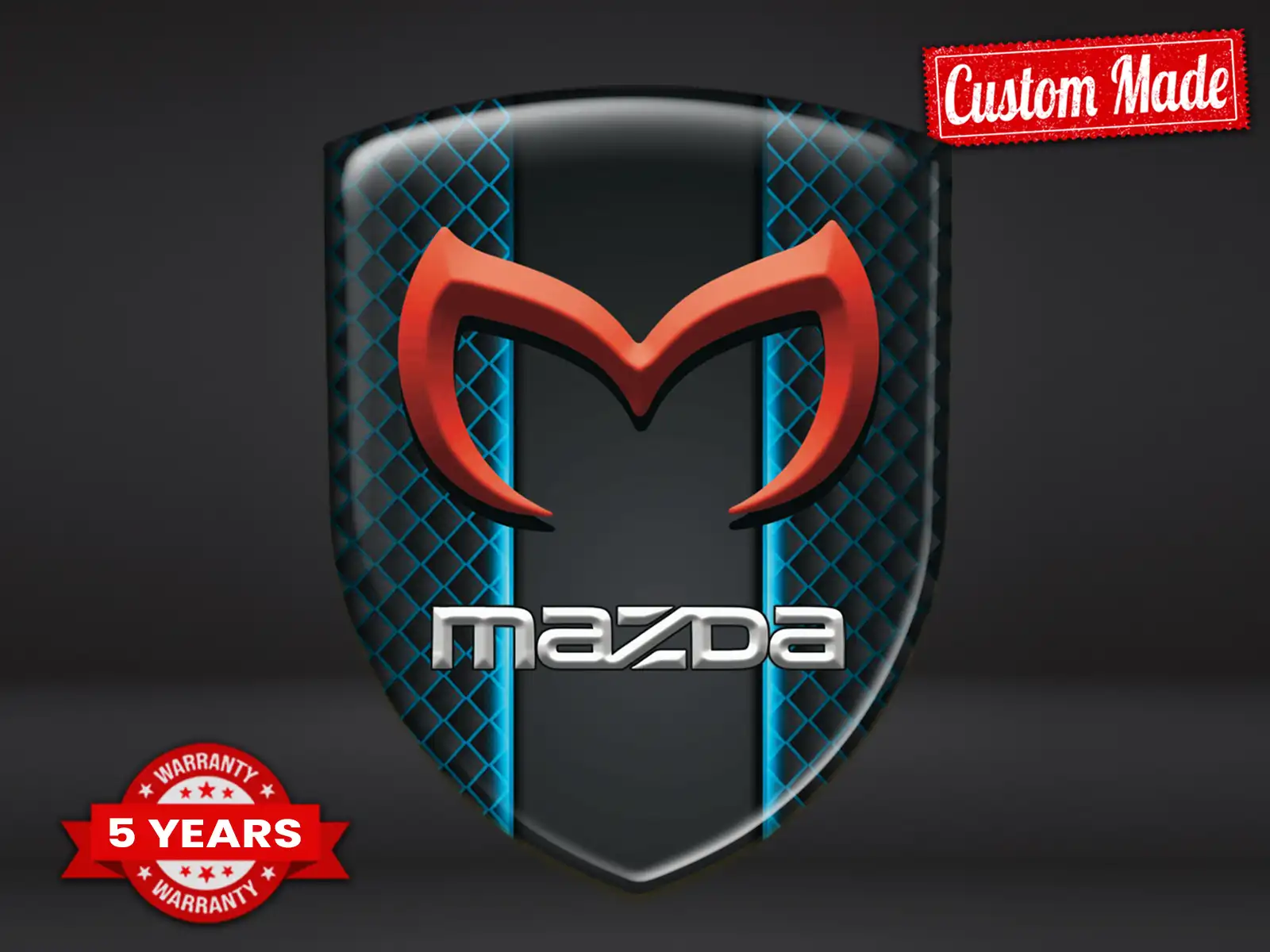 Mazda Adesivi Paraurti Auto su Misura Forti Limitati Qualità